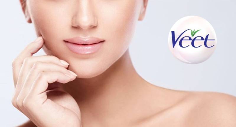 VEET Secretos de belleza, eliminación del vello facial