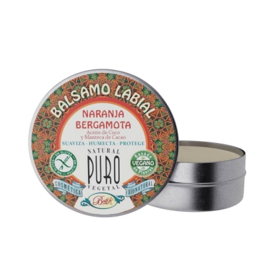 Boti-K Balsamo Labial Lata 11Gr. Naranja + Bergamota + Almendras + Rosa Mosqueta