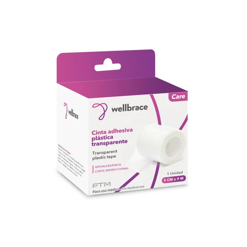 Ptm  Cinta Adhesiva Transparente 5Cm X 9M  - 6 Unidades