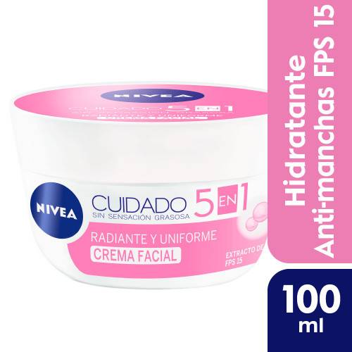 Nivea Face Crema Cuidado Radiante 100Ml