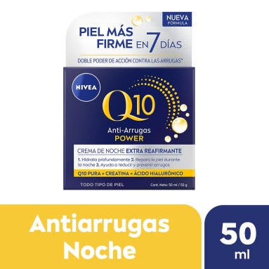 Nivea Face Q10 Power Crema De Noche X 50 Ml.