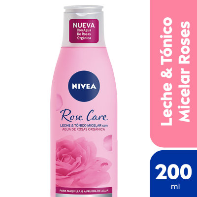 Nivea Face Rose Care Leche Y Tonico 2 En 1 X 200ml