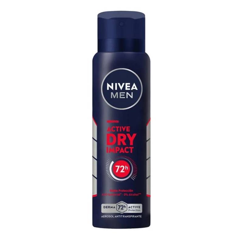 Nivea Deo Aerosol Dry Impact (For Men) X 150 Ml.