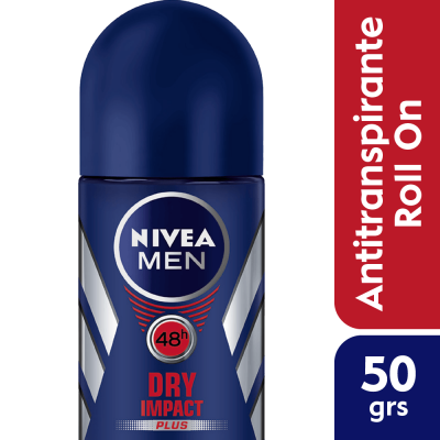 Nivea Deo Roll On Dry Impact (for Men) X 50 Ml.