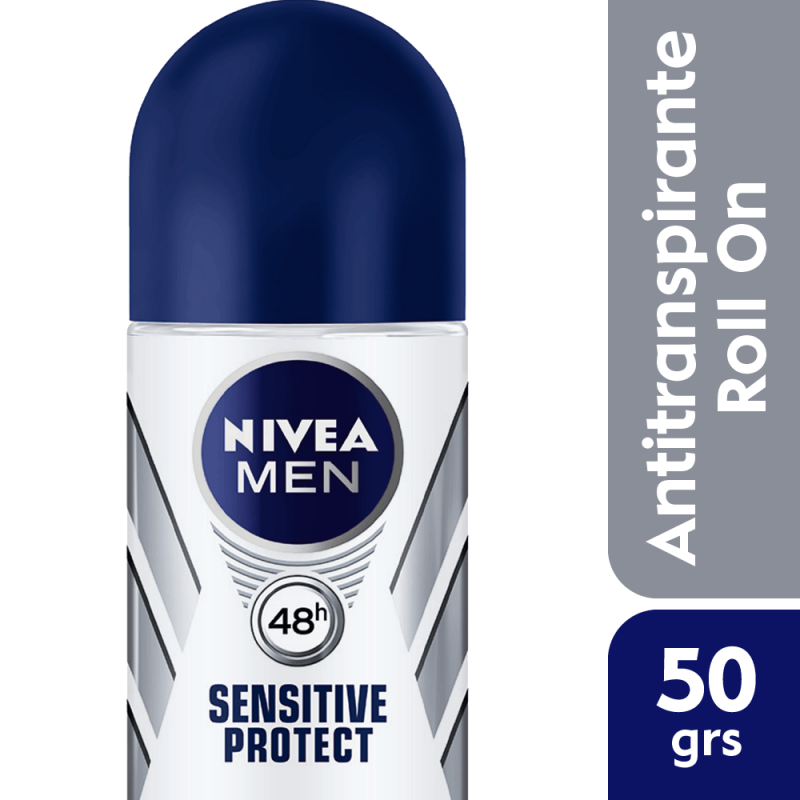 Nivea Deo Roll On Sensitive Protect (For Men) X 50 Ml.
