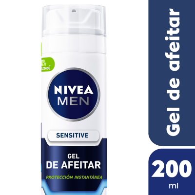 Nivea For Men Gel De Afeitar Sensitive X 200 Ml.