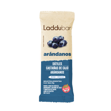 Laddu Bar Arandanos X 12 Barritas