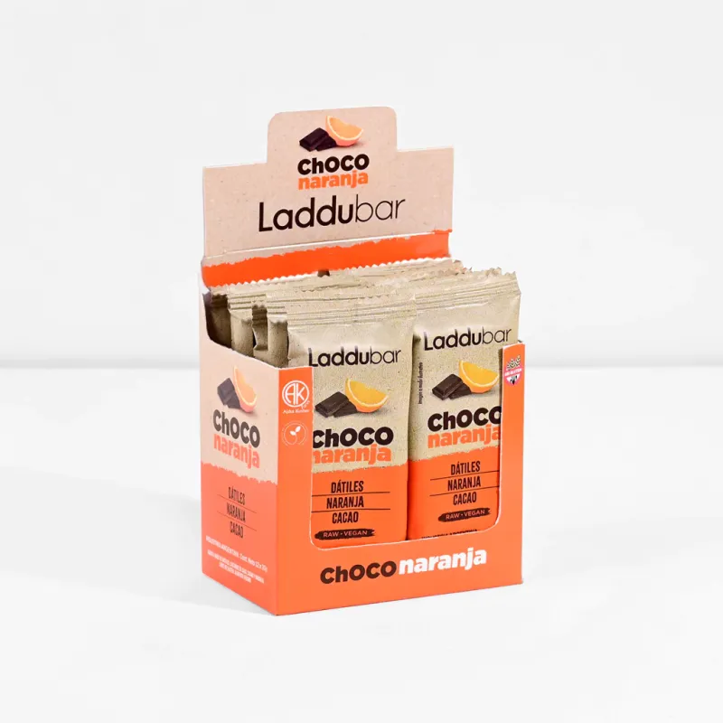 Laddu Bar Choco Naranja X 12 Barritas