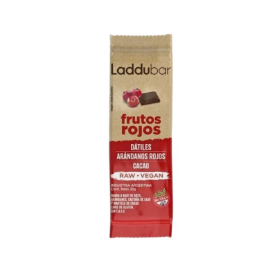 Laddu Bar Frutos Rojos X 12 Barritas