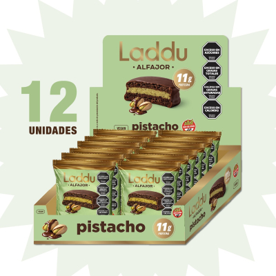 Laddu Alfajor Pistacho X 12 Unidades