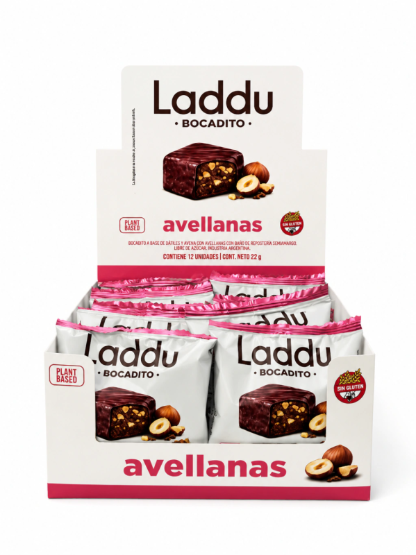 Laddu Bocadito Avellanas X 12
