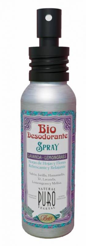Boti-k Bio Desodorante Spray Lavanda Lemongrass