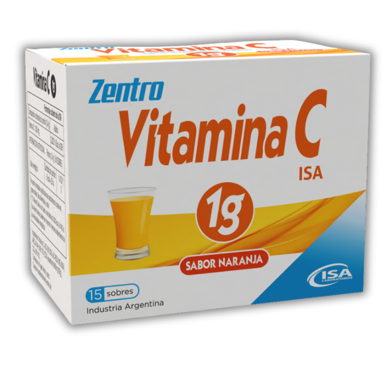 Isa Zentro Vitamina C 1Gr X 15 Sobres