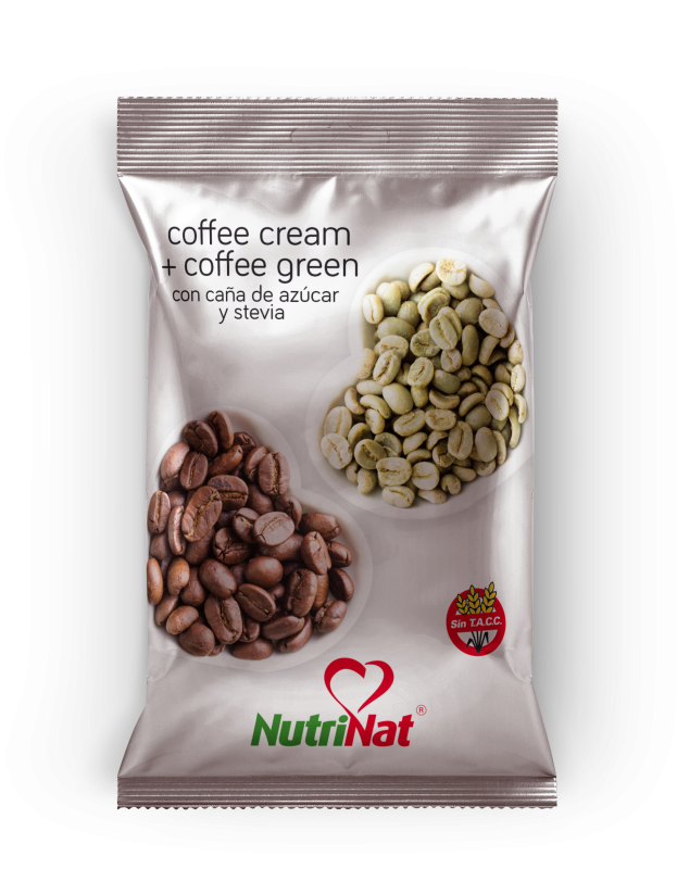 Nutrinat - Caramelos Coffee Cream + C.g - 25 Bolsitas X 10U