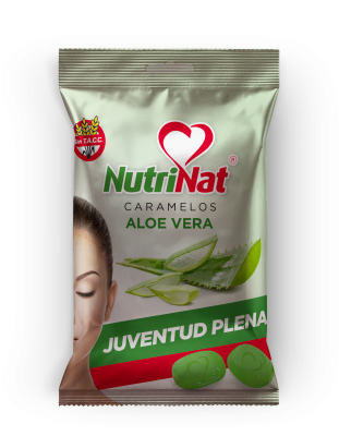 Nutrinat - Caramelos Aloe Vera - 25 Bolsitas X 10u