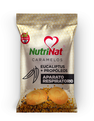 Nutrinat - Caramelos Eucaliptus + PropÓleo - 25 Bolsitas X 10u