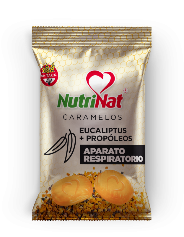 Nutrinat - Caramelos Eucaliptus + Propleo - 25 Bolsitas X 10u