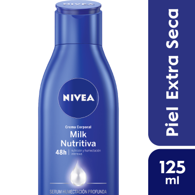 Nivea Body Milk Nutritiva - Piel Extra Seca X 125 Ml