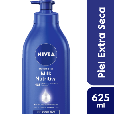 Nivea Body Milk Nutritiva - Piel Extra Seca X 625 Ml