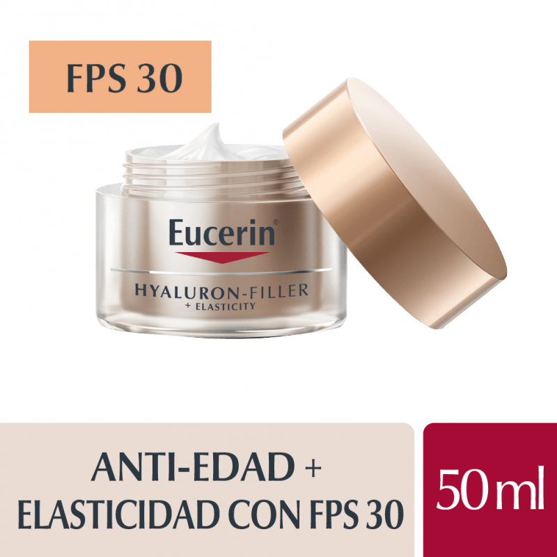 Eucerin Hyaluron Filler + Elasticity Crema De Dia Fps30 50ml