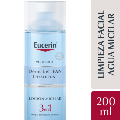Eucerin Dermatoclean Locion Micelar Facial 3 En 1 X 200 Ml
