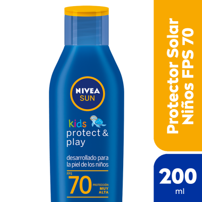 Nivea Sun Protect & Play Fps 70 X 200ml
