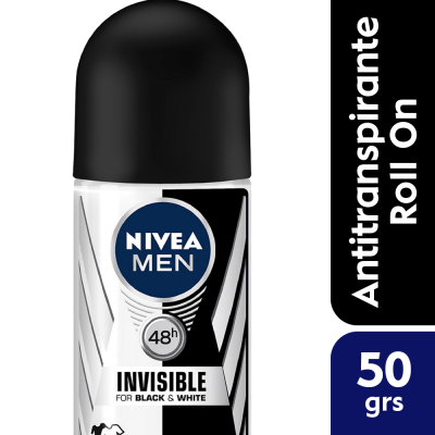 Nivea Deo Roll On Invisible Black & White Power Male X 50 Ml