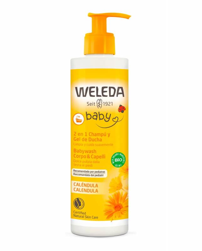 Weleda Bebe Shampoo Y Gel De Ducha Calendula X 400Ml