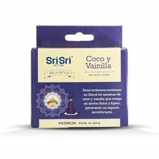Sri Sri - Conos Coco-vainilla 25gr