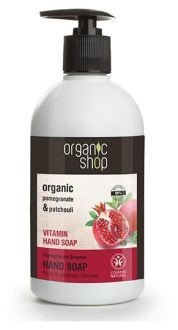 Organic Shop - JabÓn De Manos Vitaminas - Granada & Patchouli 500ml