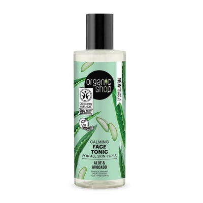 Organic Shop - Tonico Facial Calmante  - Palta Y Aloe 150 Ml