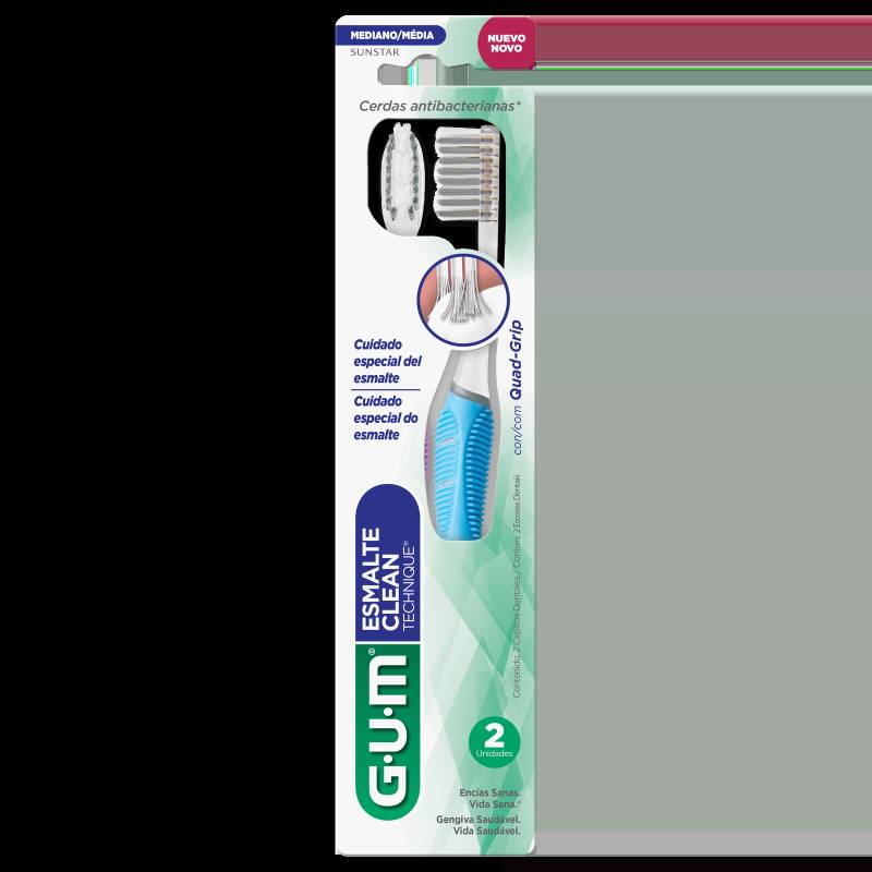 Gum Cepillo Technique Esmalte Clean Medio