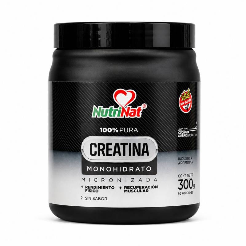 Nutrinat - Creatina 100% Pura Pote X 300Gr