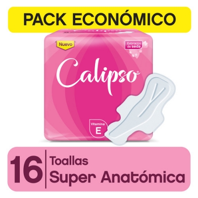 Calipso - Toalla Super Anatomica Con Seda X 16 (bulto 25x16)