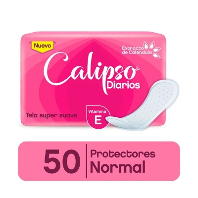 Calipso - Protector Diario Normal Con Calendula X 50 (bulto 20x50)