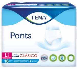 Tena - Pants Clasico Large X 16 (Bulto 4X16)