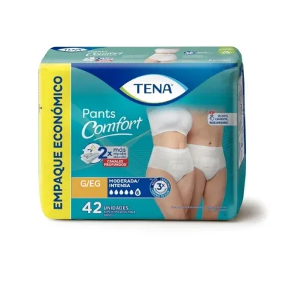 Tena - Pants Confort X42 E/Eg (Bulto 3X42)
