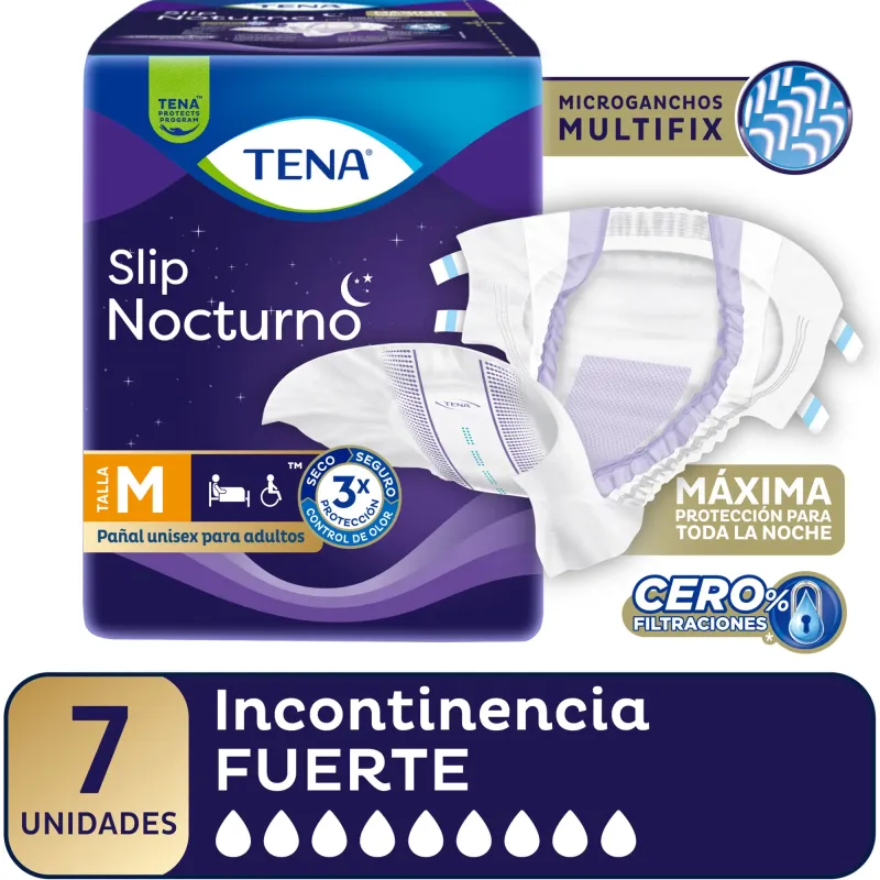 Tena - Pants Slip Nocturno M X7 (Bulto 9X7)