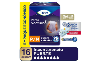 Tena - Pants Slip Nocturno Pm X16 (Bulto 4X16)