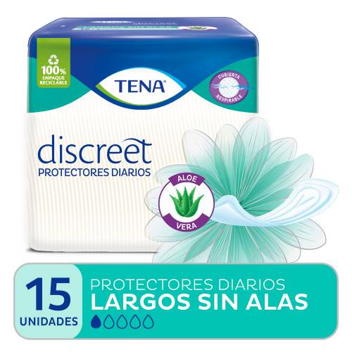 Tena Mujer - Prot. Discreet Largo X 15 (Bulto 36X15)