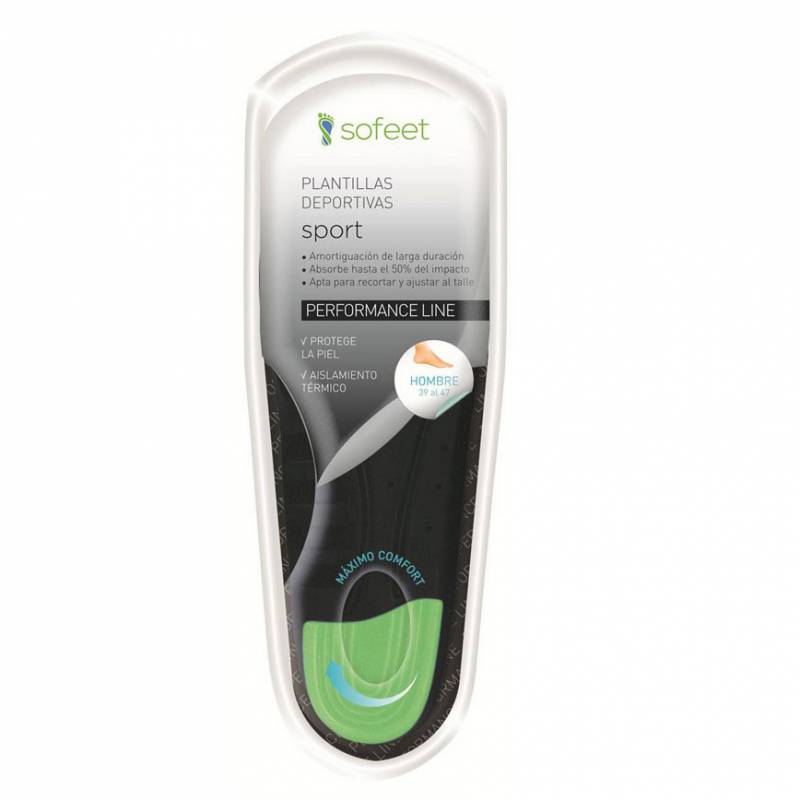 Sofeet Plantilla  Sport X Par Hombre - Universal