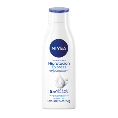 Nivea Body Hidratacion Express - Piel Normal A Seca 4 En 1 X 250 Ml