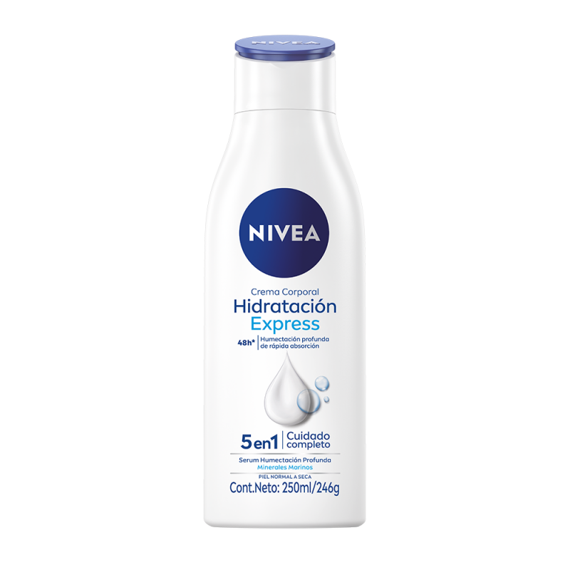 Nivea Body Hidratacion Express - Piel Normal A Seca 5 En 1 X 250 Ml