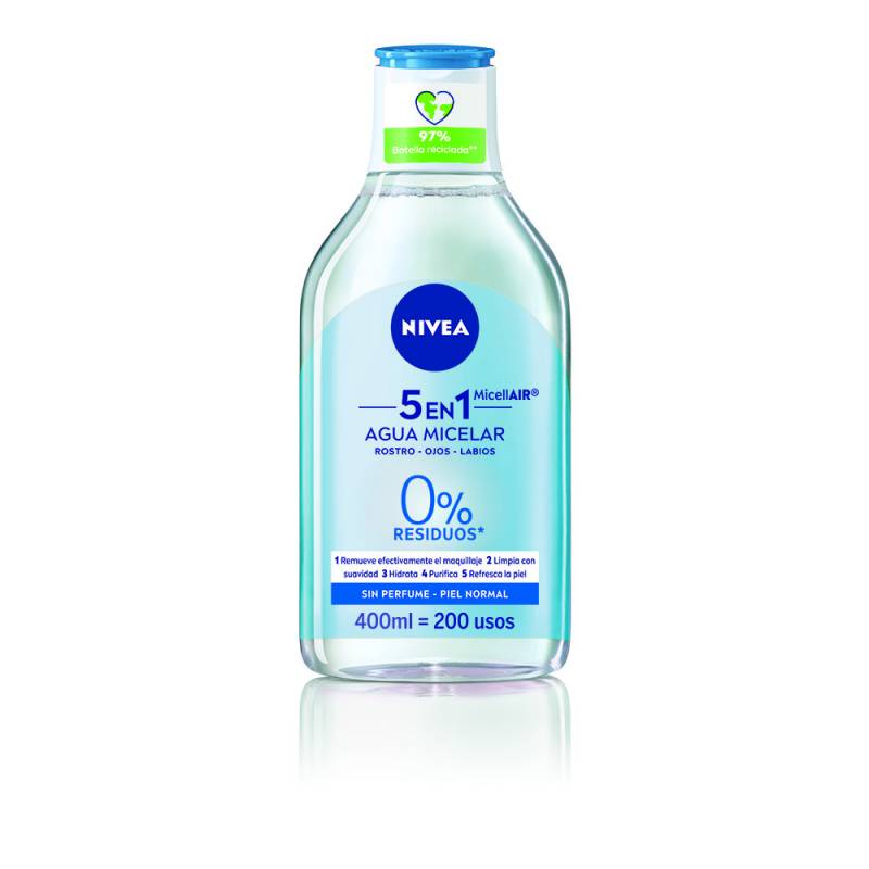 Nivea Face Micellair Agua Micelar Normal X 400Ml