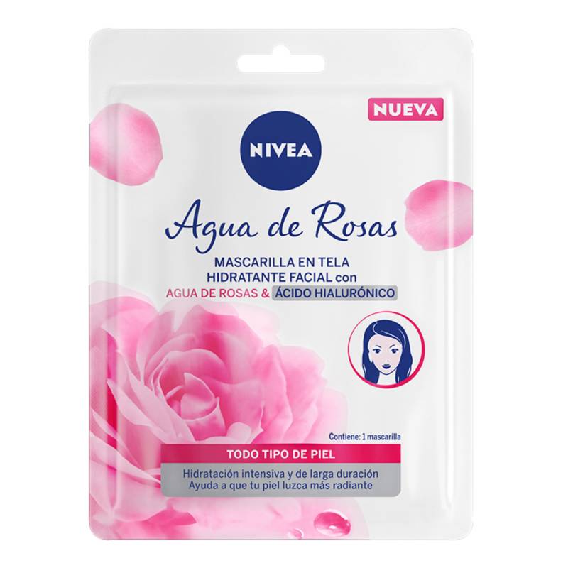 Nivea Face Rose Care Mascara De Papel X1