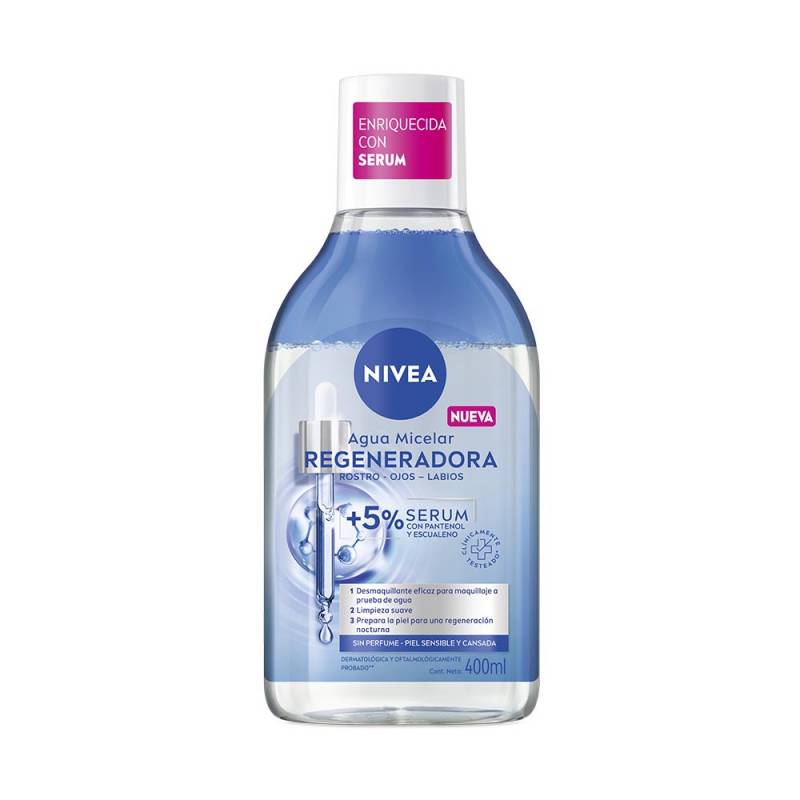 Nivea Face Agua Micelar Regeneradora X 400Ml