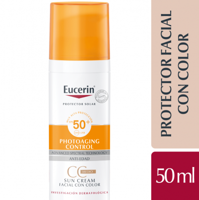 Eucerin Solar Fps 50+ Photoaging Control Tinted