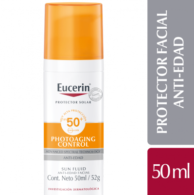 Eucerin Solar Fluido Anti Edad Fps 50+ 50Ml