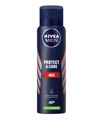 Nivea Deo Aerolos For Men Protect & Care Max S/siliconas X 150ml