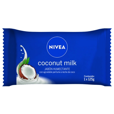 Nivea Bath Care Jabon Coconut Milk X 125gr.